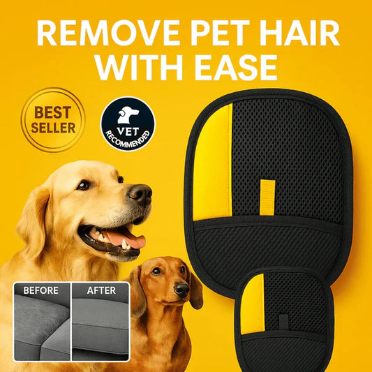 Pet Hair Removal Gloves (Buy 1 Get 1 Free)